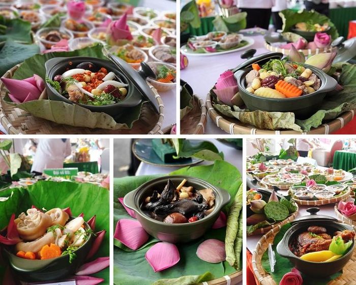 Các món ăn từ sen ở tỉnh Đồng Tháp