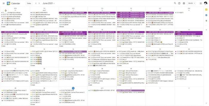 Lịch trình khủng khiếp của BTS!
