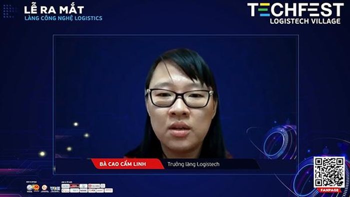 Bà Cao Cẩm Linh - Trưởng làng Công nghệ Logistics