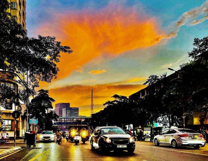 Mùa Thu Hà Nội kéo dài khoảng từ giữa tháng 8 cho đến hết tháng 10. Ảnh: Đức Hạnh/BNEWS/TTXVN