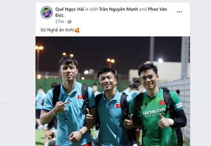 Dòng trạng thái đầy ẩn ý trên trang cá nhân của Quế Ngọc Hải vào tối ngày 4/10/2021