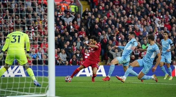 Salah lập siêu phẩm trong trận gặp Man City