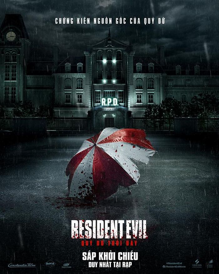 Poster phim "Resident Evil: Quỷ dữ trỗi dậy"