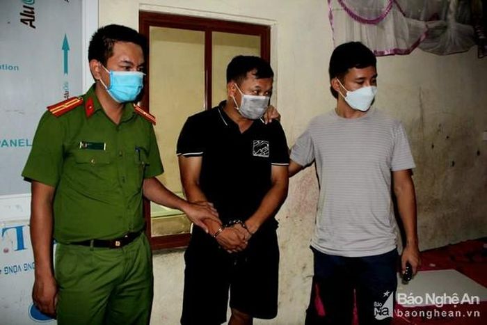 Đối tượng bị bắt giữ. Ảnh: Hồng Ngọc