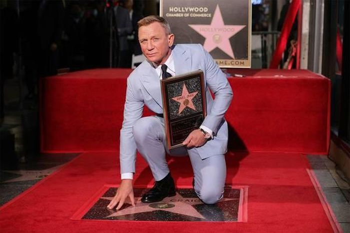Daniel Craig được gắn sao trên Đại lộ danh vọng Hollywood hôm 6/10