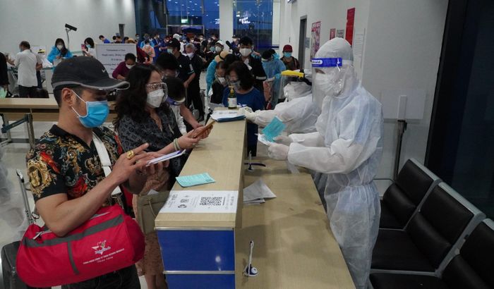 Chuyến bay chở 115 hành khách từ TPHCM về Hải Phòng. 