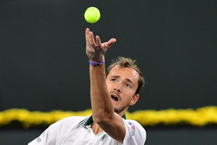 Medvedev thừa nhận anh kiệt sức tại Indian Wells. ẢNH: GETTY