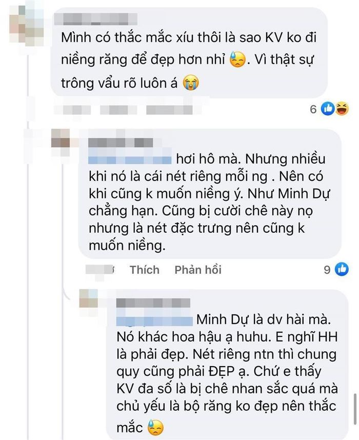 Thậm chí nhiều người khuyên cô nàng nên đi niềng gấp vì khuôn hàm kém đẹp khiến biểu cảm chụp ảnh không được tự nhiên.