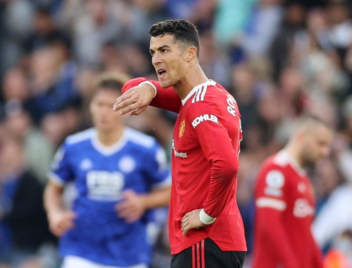  Ronaldo tịt ngòi 3 trận liên tiếp tại Premier League. Ảnh: Reuters. 