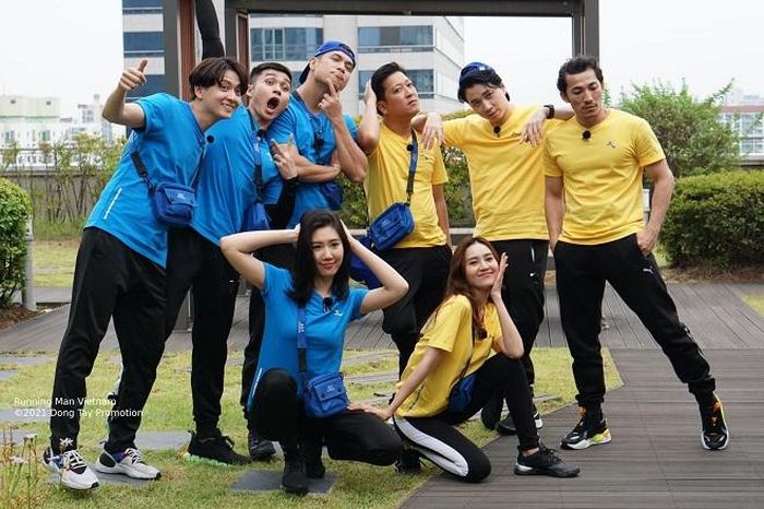 Đội hình 8 thành viên của Running Man Chơi là chạy