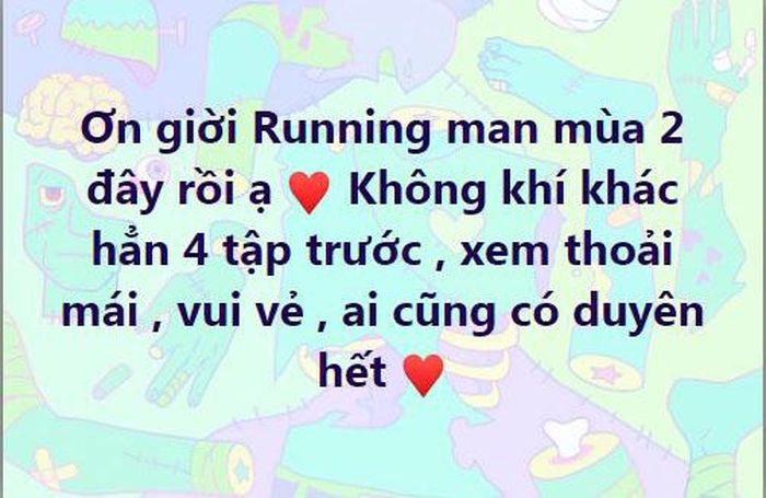 Nhận định của khán giả sau khi xem tập 5 Running Man mùa 2
