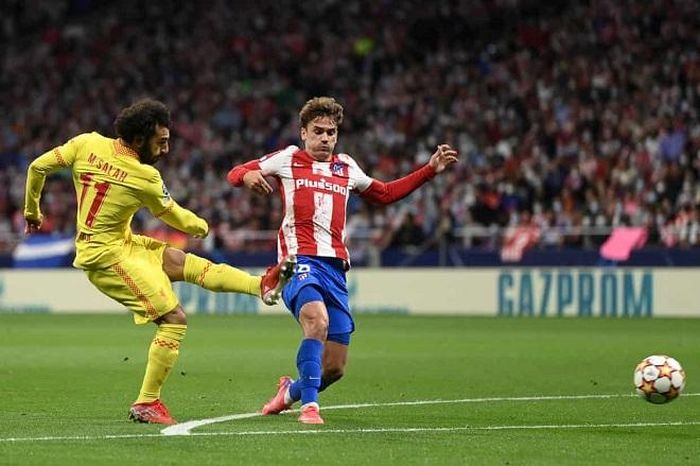 Salah lập cú đúp vào lưới Atletico Madrid tại C1