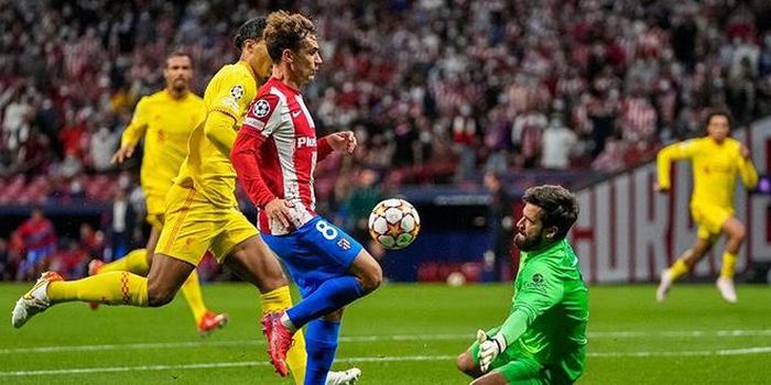 Griezmann 2 lần xé lưới Liverpool