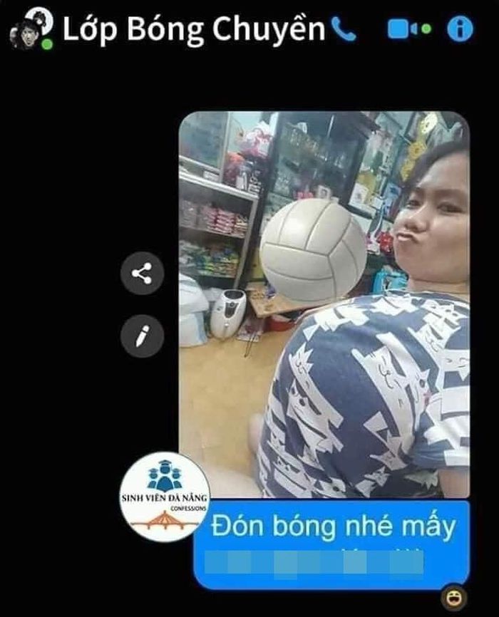 Màn hứng bóng quá "bá đạo", ai nhìn cũng phải bật cười.