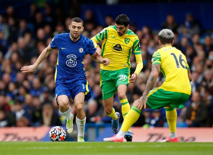  Mateo Kovacic có cú đúp kiến tạo trong chiến thắng của Chelsea. Ảnh: Reuters. 