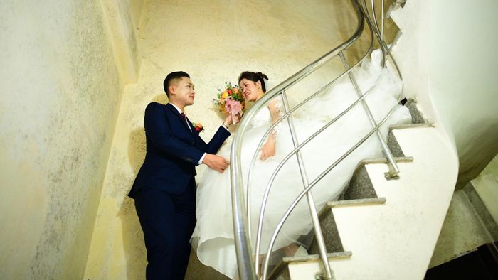 Thủ tục ở nhà gái gần như hoàn tất. Lúc này là 15h, tôi chuẩn bị lên đường về nhà chồng. 