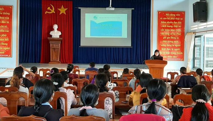 Quang cảnh lớp bồi dưỡng