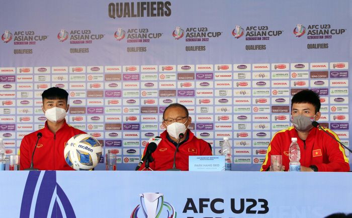 HLV Park có chút tiếc nuối khi thắng 1-0 trước U23 Myanmar. Ảnh: VFF.