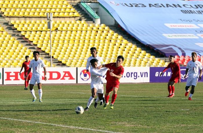 U23 Việt Nam nằm cùng nhóm hạt giống với Nhật Bản. ảnh VFF