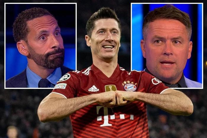 Rio Fredinand và Owen đều chọn số một Lewandowski. Ảnh: CGI.