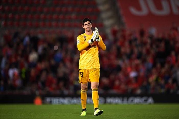 Thủ thành Courtois của Real Madrid
