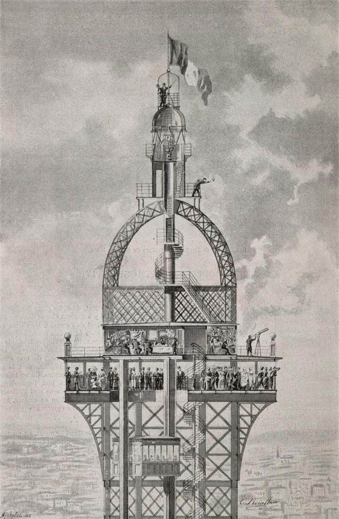 Là căn hộ cao nhất tại Paris khi hoàn tất năm 1889, nó khiến cả Paris ghen tị với Gustave. Theo cây bút Henri Gerard, vài người còn đề nghị trả một món tiền hậu hĩnh cho vị kiến trúc sư để được vào ở đó. Nhưng ông từ chối tất cả. Ảnh: Valemagazine.