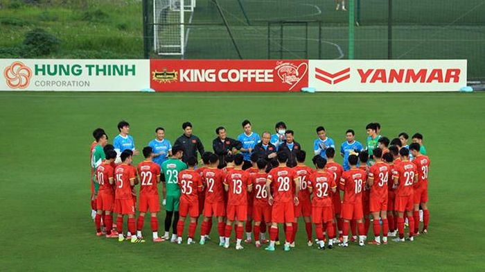 HLV Park Hang Seo đã trở lại huấn luyện ĐT Việt Nam từ chiều ngày 6/11. Ảnh: VFF