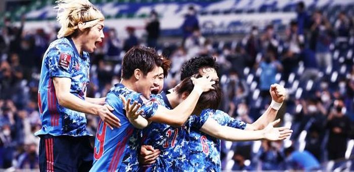 Đội tuyển Nhật rất ưa thích sơ đồ chiến thuật 4-2-3-1. Ảnh: JF