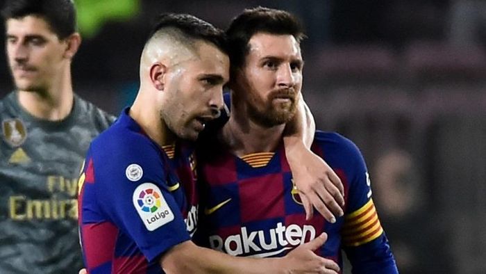 Messi được cho muốn ra tay giúp Jordi Alba đến PSG