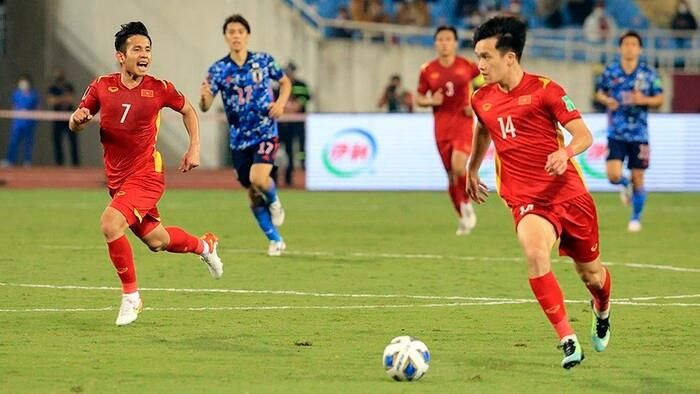 Tuyển Việt Nam cho thấy sự thua kém về trình độ trước các đối thủ đẳng cấp cao như Nhật Bản.