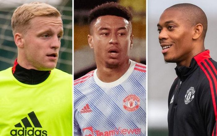 Van de Beek, Lingard và Martial ngày càng bất mãn với Solskjaer 