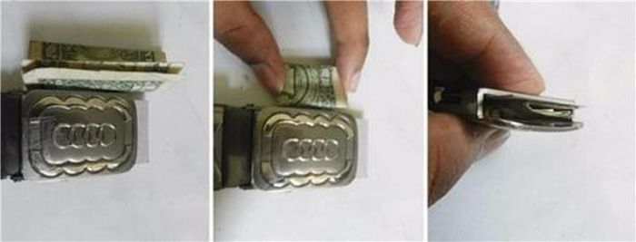 Một địa điểm cất giấu quỹ đen khá kín đáo mà không phải ai cũng đoán ra được.