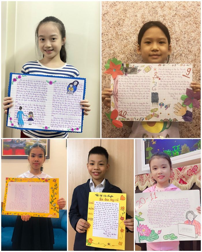 Cuộc thi thu hút sự tham gia của đông đảo các bạn học sinh khối lớp 3, 4 và 5. 