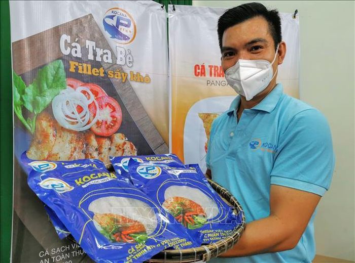 Công ty Minh Đức Thành (quận Thốt Nốt) có 7 sản phẩm khô cá một nắng mang thương hiệu KOCANA được xếp hạng OCOP 4 sao.