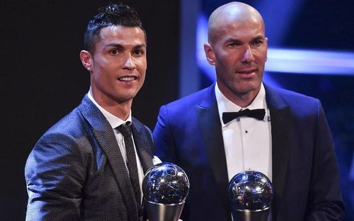  Ronaldo là học trò cưng của Zidane. Ảnh: Getty. 
