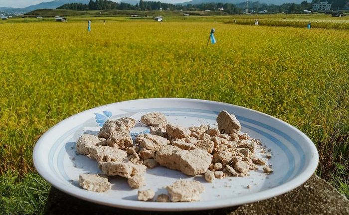 Tapyo phơi khô được dùng làm gia vị cho các món ăn truyền thống.
