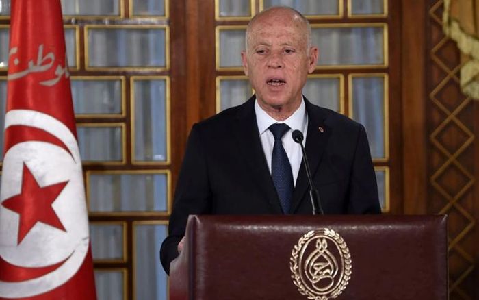 Tổng thống Tunisia Kais Saied. (Ảnh: Reuters)