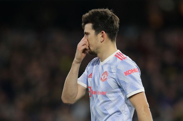  Thẻ đỏ của Maguire trước Watford dập tắt mọi hy vọng của Man United. Ảnh: Reuters. 