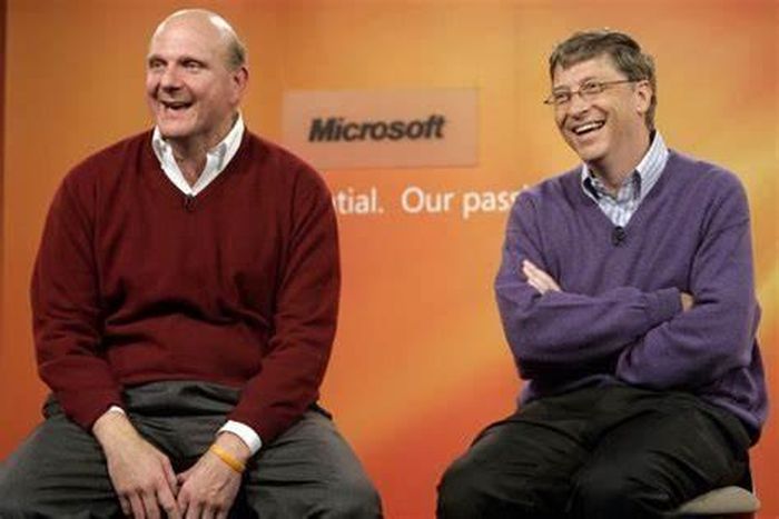 Steve Ballmer và Bill Gate