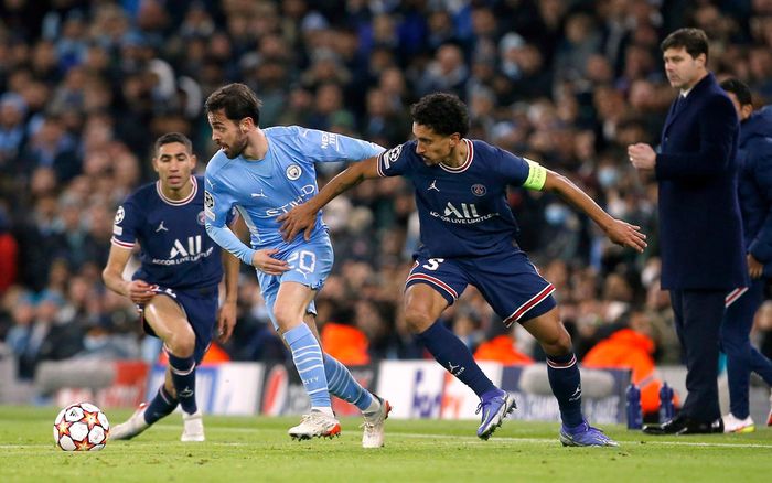  Silva thay thế hoàn hảo vai trò của De Bruyne trong thời gian qua. Ảnh: Reuters. 