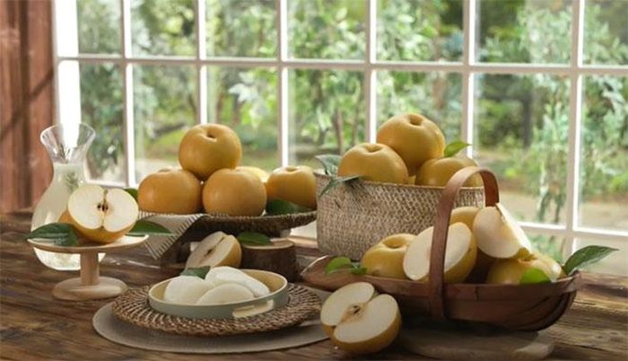 Lê Hàn Quốc nhập khẩu được bán nhiều tại siêu thị, cửa hàng uy tín về phân phối trái cây tươi nhập khẩu.