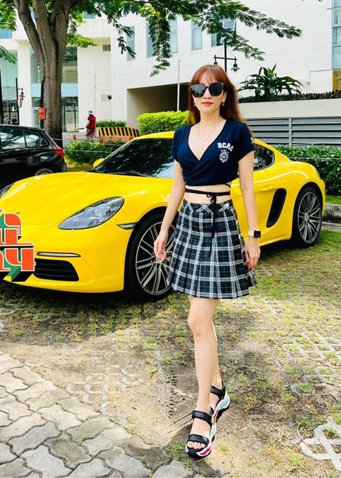 Khánh Thi đã lấy lại được trạng thái cân bằng trong cuộc sống.
