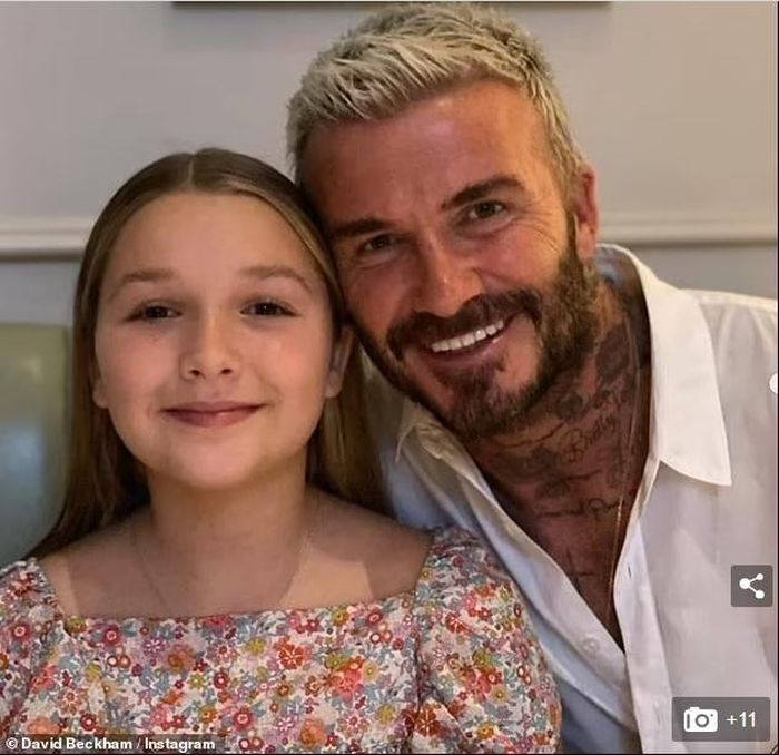 Beckham nổi tiếng cưng chiều "con gái rượu" Harper Seven đến mức gây tranh cãi.