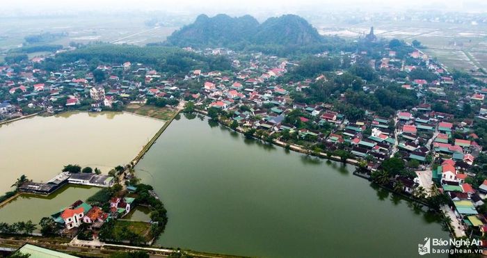 Làng Vĩnh Tuy, xã Vĩnh Thành, Yên Thành có nhiều đổi thay. Ảnh: Thành Cường