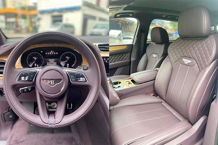 Nội thất sang trọng được nâng cấp với việc sử dụng các tấm ốp veneers vân thẳng mới trên Bentayga. Đặc điểm kỹ thuật lái xe Mulliner bổ sung thiết kế chần gòn mới và chi tiết lỗ thông hơi siêu nhỏ là một tùy chọn mới cho ghế ngồi. Động cơ xăng tăng áp kép 4.0L V8 sản sinh công suất ấn tượng 542 mã lực và mô-men xoắn 770 Nm. Mức giá xe Bentley Bentayga 2021 tại Việt Nam hiện khoảng hơn 17 tỷ đồng.