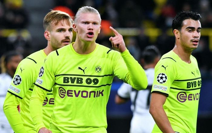 Đội bóng của Haaland có 9 điểm nhưng thua Sporting về đối đầu nên buộc phải chia tay đấu trường danh giá nhất châu lục