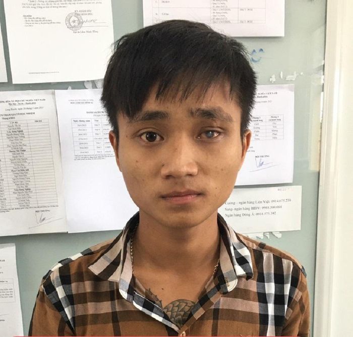 Đối tượng Trần Thanh Bảo.