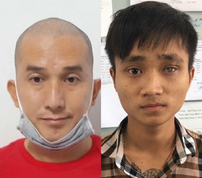 Hai đối tượng cầm đầu 2 nhóm: Nguyễn Ngọc An và Trần Thanh Bảo. Ảnh: Nghiêm Túc