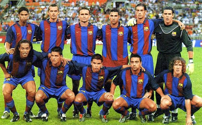 Đội hình Barcelona trong lần gần nhất dự Europa League