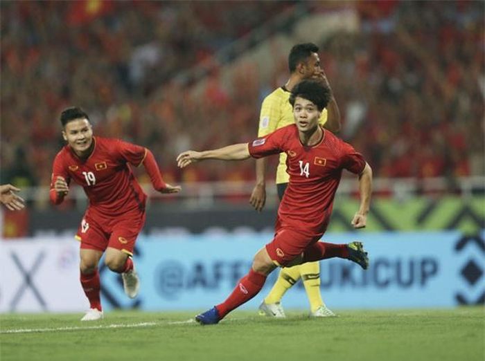 Công Phượng chưa từng thua trong những lần đối đầu Malaysia - Ảnh: Minh Tuấn.